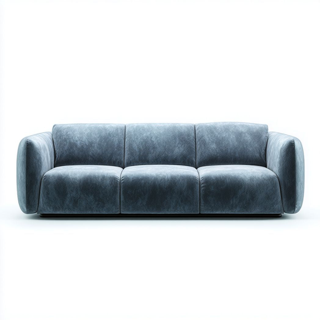 Canapé moderne en tissu avec coussins confortables - 200 x 90 x 85